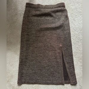 Brown Jogger Style Skirt with Sweatpants Comfort